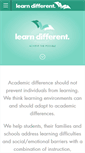 Mobile Screenshot of learndifferent.org