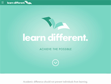 Tablet Screenshot of learndifferent.org